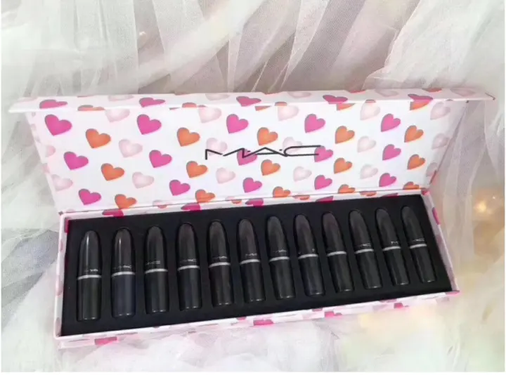 mac christmas lipstick set