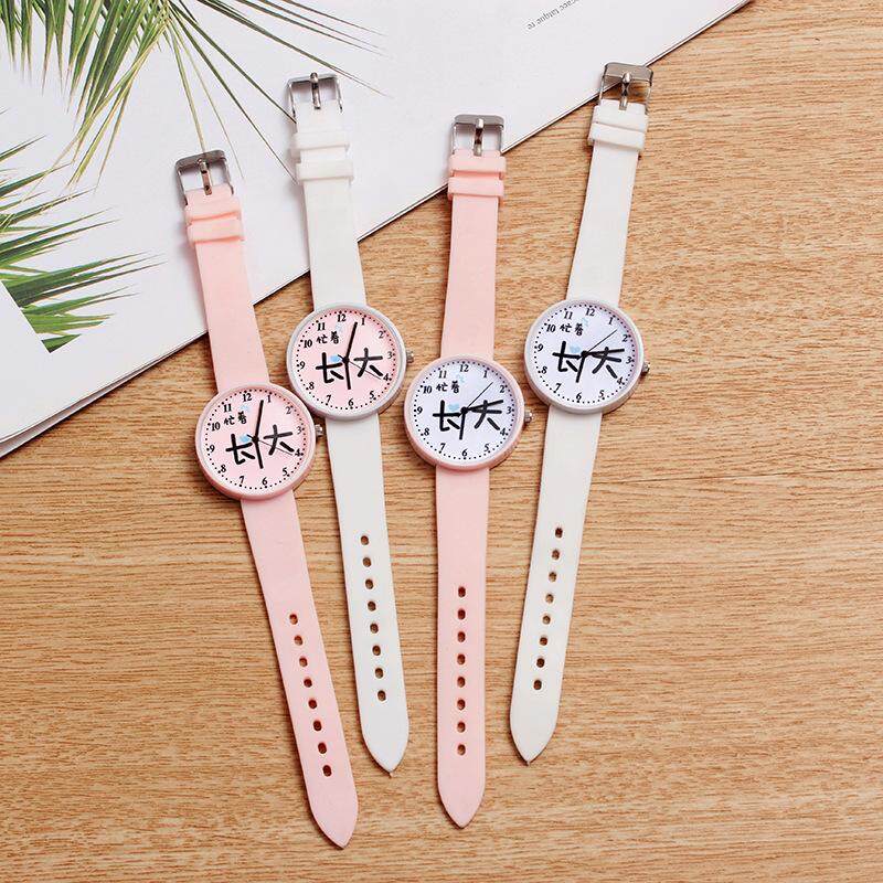 Jam Cewek Warna Permen Lucu Modis Korea Jam Tangan Sederhana