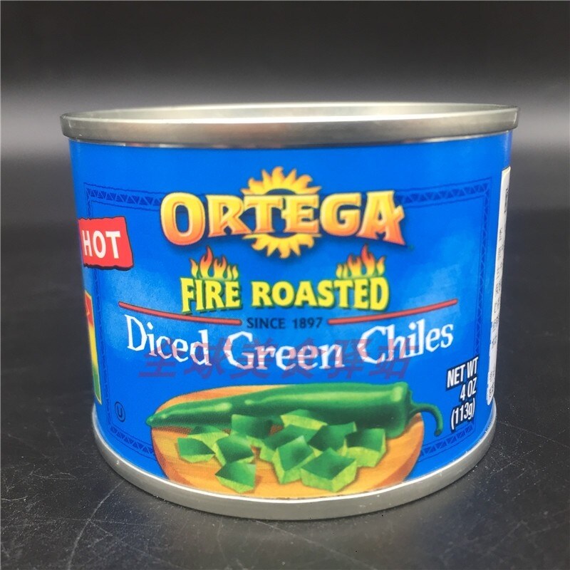 Fire Roasted Diced Green Chiles Canned Ortega Lazada PH