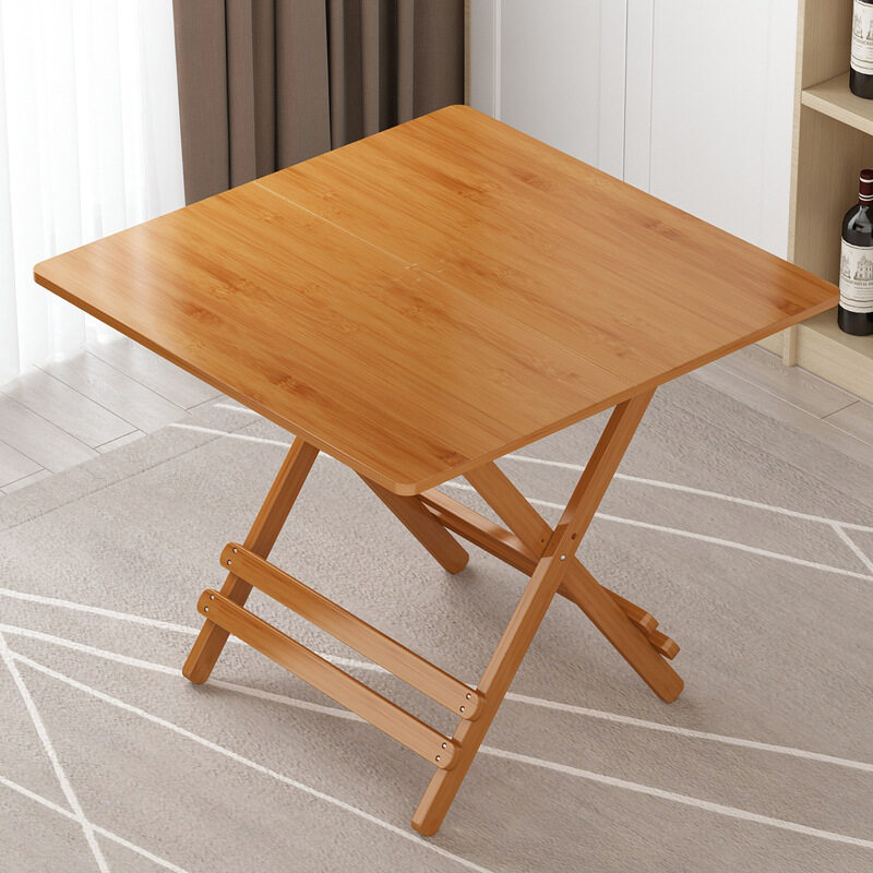 bamboo folding dining table