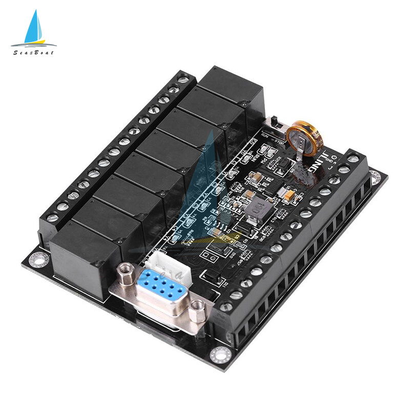 Seasboat PLC FX1N-20MR Relay Delay Module The most popular Mitsubishi for industrial and home automation control