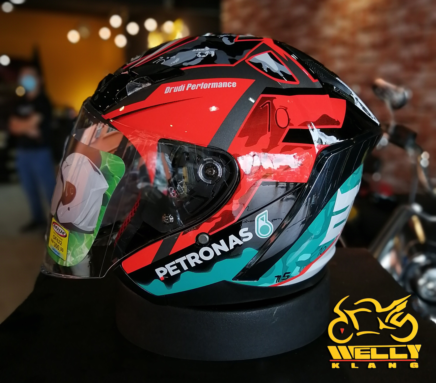 MHR Helmet OF622 Beatz F20 Petronas 