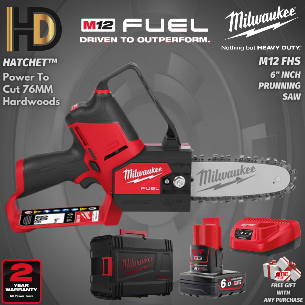 Milwaukee M12 FHS Fuel Hatchet 6