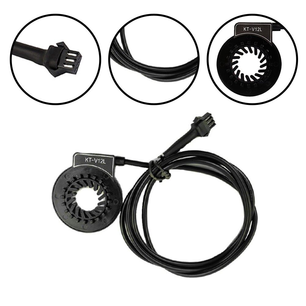 Kt-v12 Speed Sensor Sm Connector High Sensitivity Stable Signal Easy Assembling For Ebike Electric Bike