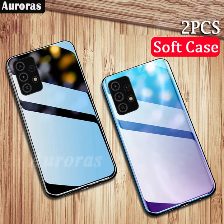 Casing Samsung Galaxy A32 Sfg 2 Buah Transparan Bening Lembut Casing Ponsel Anti Oksidasi Silikon Penutup Tpu Samsung A32 Wadah Sarung Lazada Indonesia