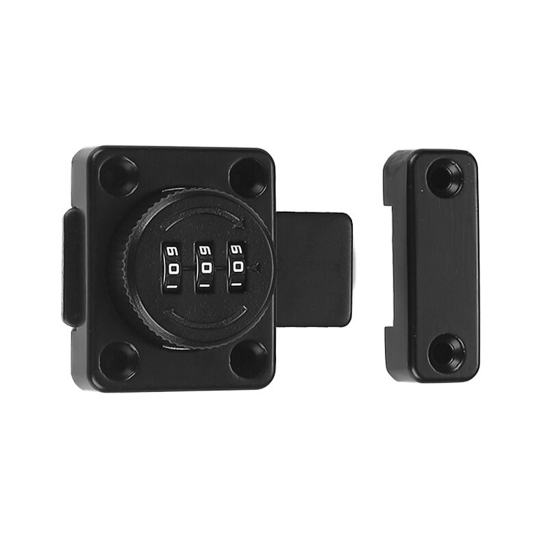 Mechanical Rotate Bolt Latch 3Digit Combination Password Lock Door