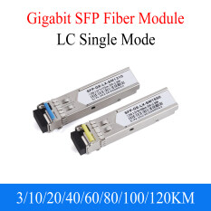 1 cặp sợi Gigabit SFP mô-đun 1000m LC 1.25 gam 1310nm/1550nm chế độ đơn A + B sợi mô-đun phù hợp cho Cisco Mikrotik chuyển mạch Ethernet