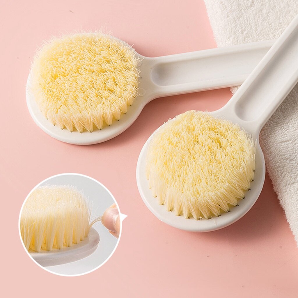 CNMF Household Bathing Soft Hair Bathing Brush Long Handle Rubbing Tool