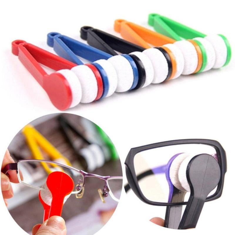 Dụng Cụ Cọ Kính Vi Sợi Hai Mặt Dụng Cụ Vệ Sinh Siêu Mềm Lau Kính Mini Lau Lau Kính Cầm Tay Đa Năng