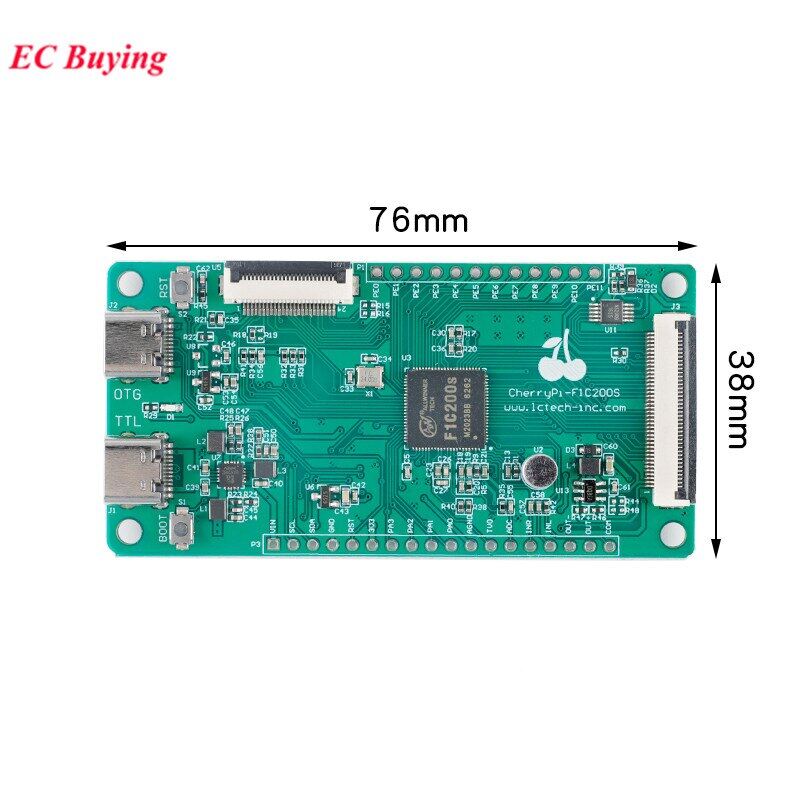 Lctech Pi F1C200S Development Board Linux Open Source Maker Demo Board PK For Raspberry Pi ARM926EJ-S Core Processor Electrical Circuitry - Parts