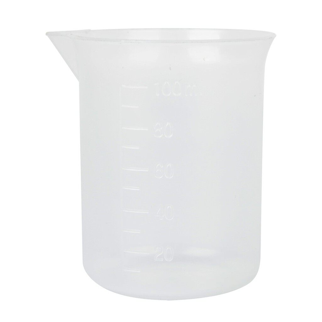 1pc 100ml Plastic Measuring Jug Measure Cup Graduated Surface Kitchen Lab Tool