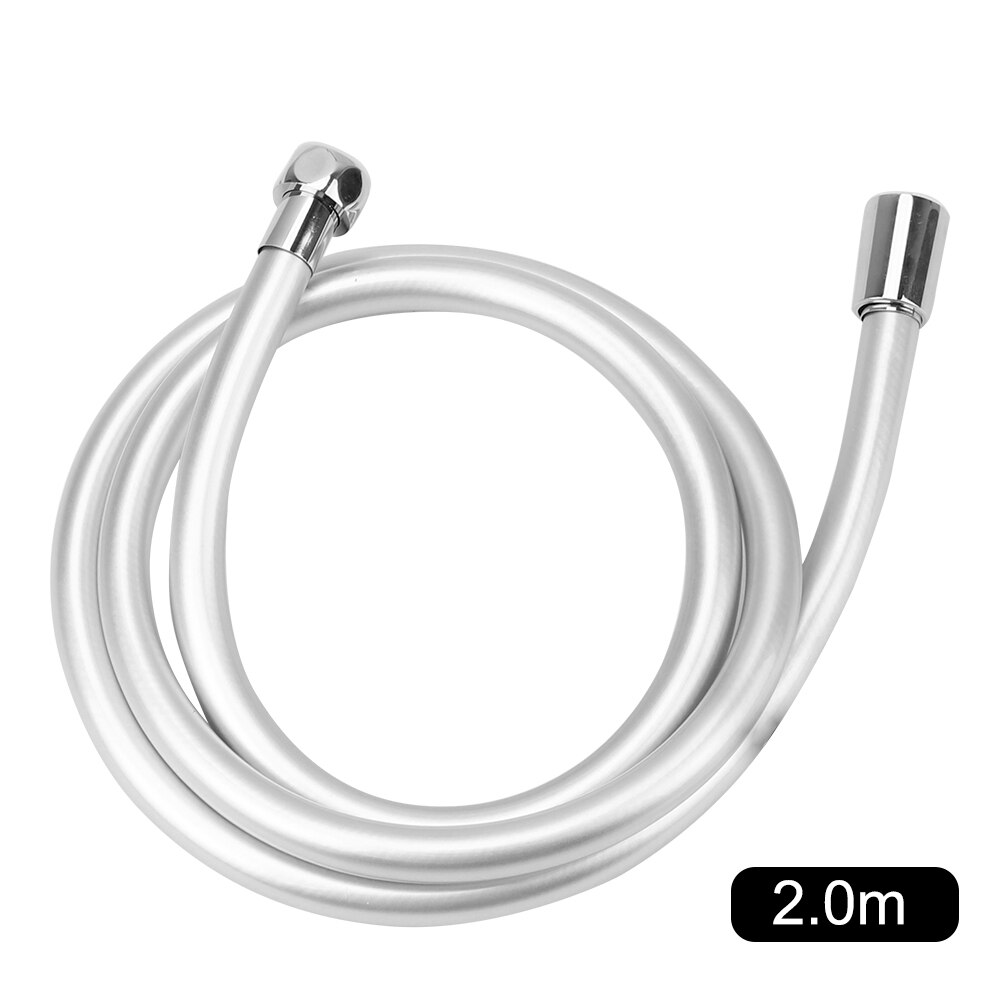 Niceyard flexible pvc handheld shower hose high pressure anti winding shower hose gi/2 universal inter 1.2/1.5/2m