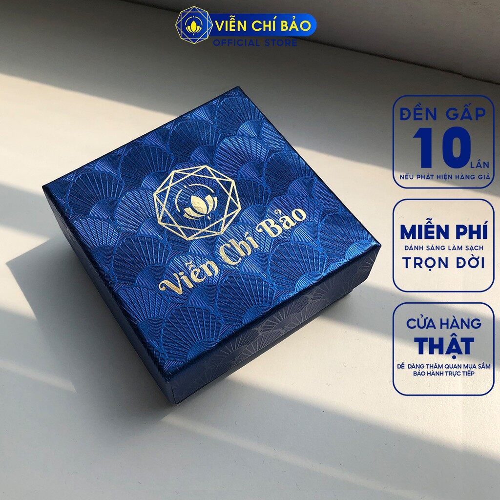 Hộp đựng trang sức, đựng quà tặng tiện dụng cao cấp, sang trọng, chạm trổ vân họa tiết nạm chữ vàng Viễn Chí Bảo H001