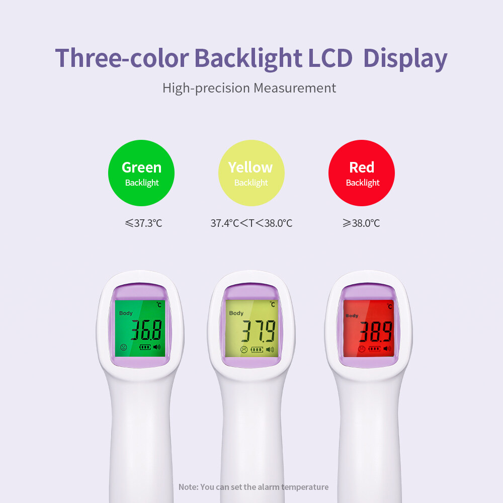 #New Arrival Handheld Electronic Thermometer Portable Forehead Thermometer High Precision Infrared Thermometer Non-contact Thermometer