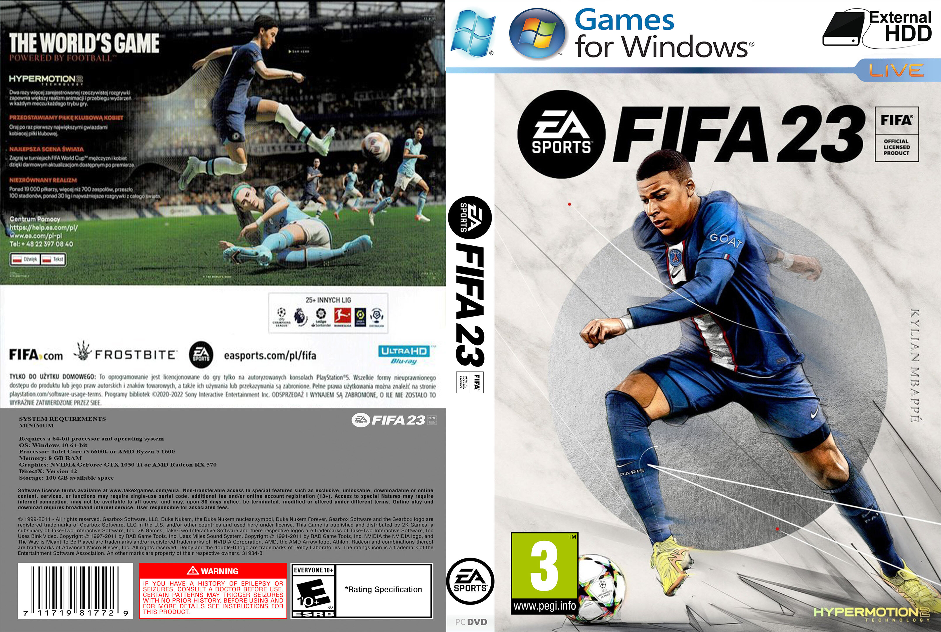 EA SPORTS FIFA 23 PC GAME Offline [Pendrive INSTALLATION]