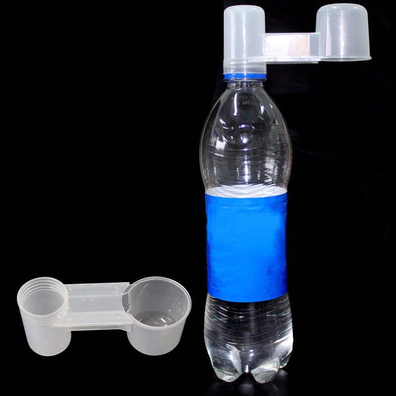 1 Cái Nhựa Pet Bird Máng Ăn Uống Chai Nước Cup Cho Gà Pigeon