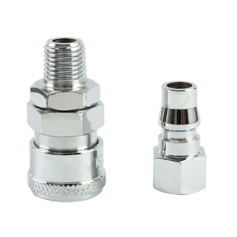 In Line Oil Water Separator Filter Seperator 1/4  Air Brush Compressor Tool Trap