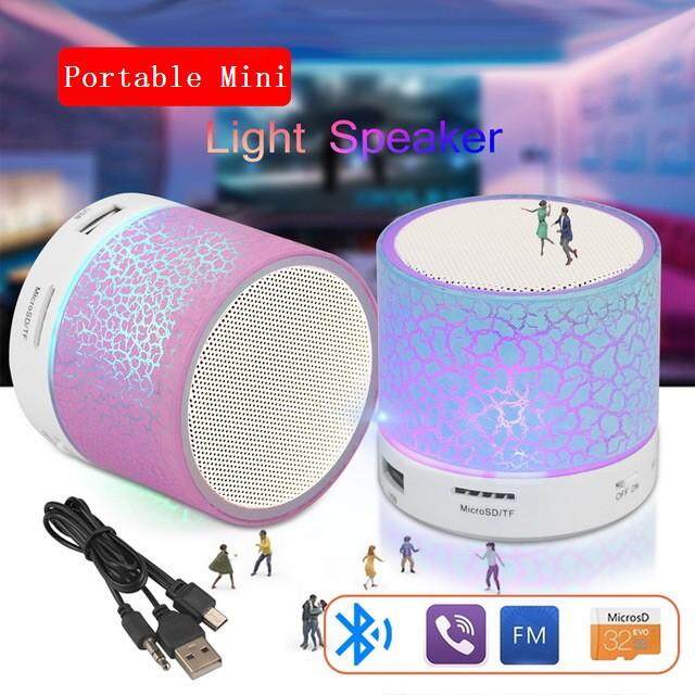 LED Mini Bluetooth Speaker Wireless Portable Bluetooth Speakers
