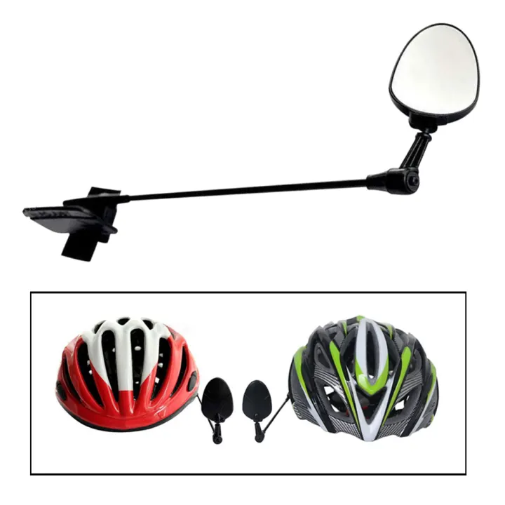 bicycle helmet rear view mirror