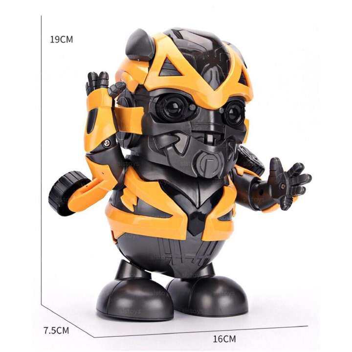 dancing robot bumblebee