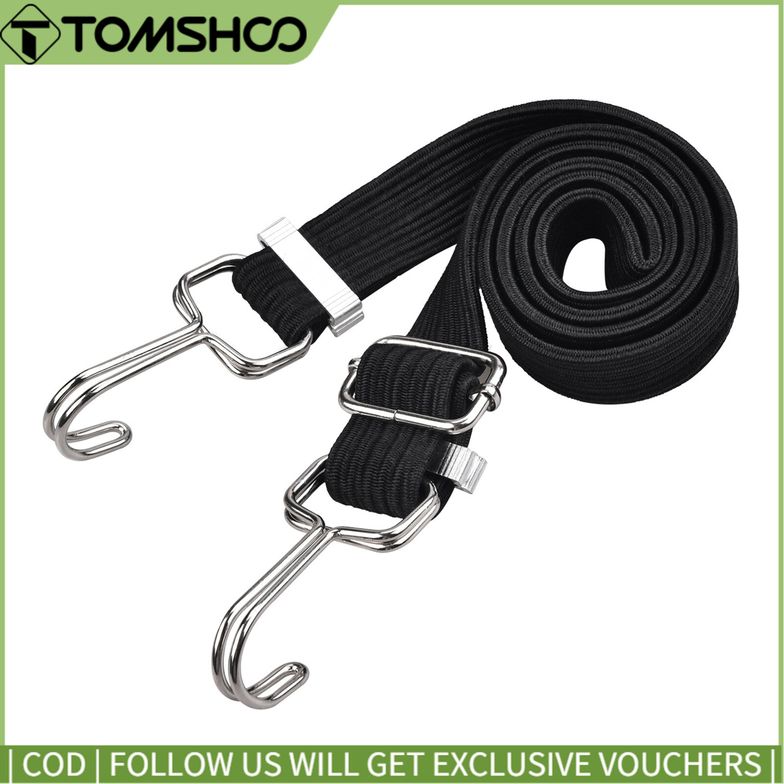 1 PCS Bike Tied Rope with Hooks Bicycle Rear Seat Fixed Bundle Cycling Elastic Stacking Banding