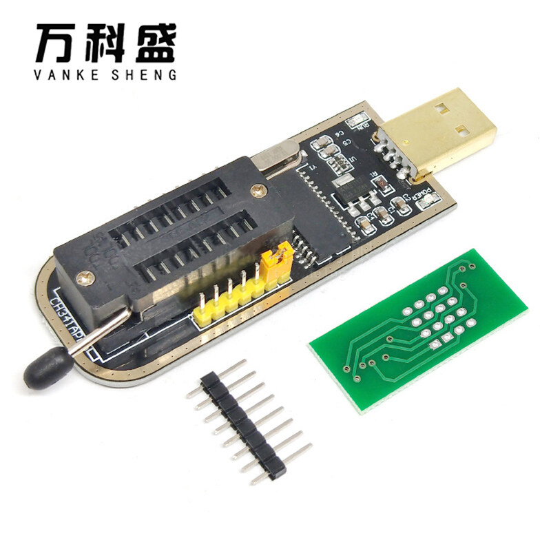 Ch341a 24 25 series eeprom flash bios usb programmer with software & driver