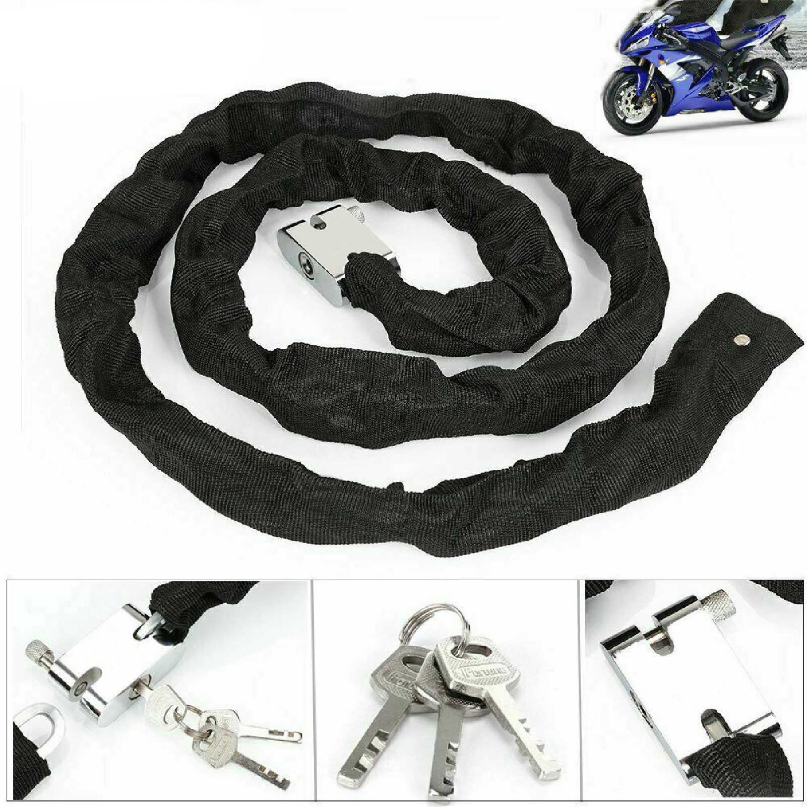 Portable Padlock Safe Durable High Strength Heavy Duty Strong Padlock for Doors
