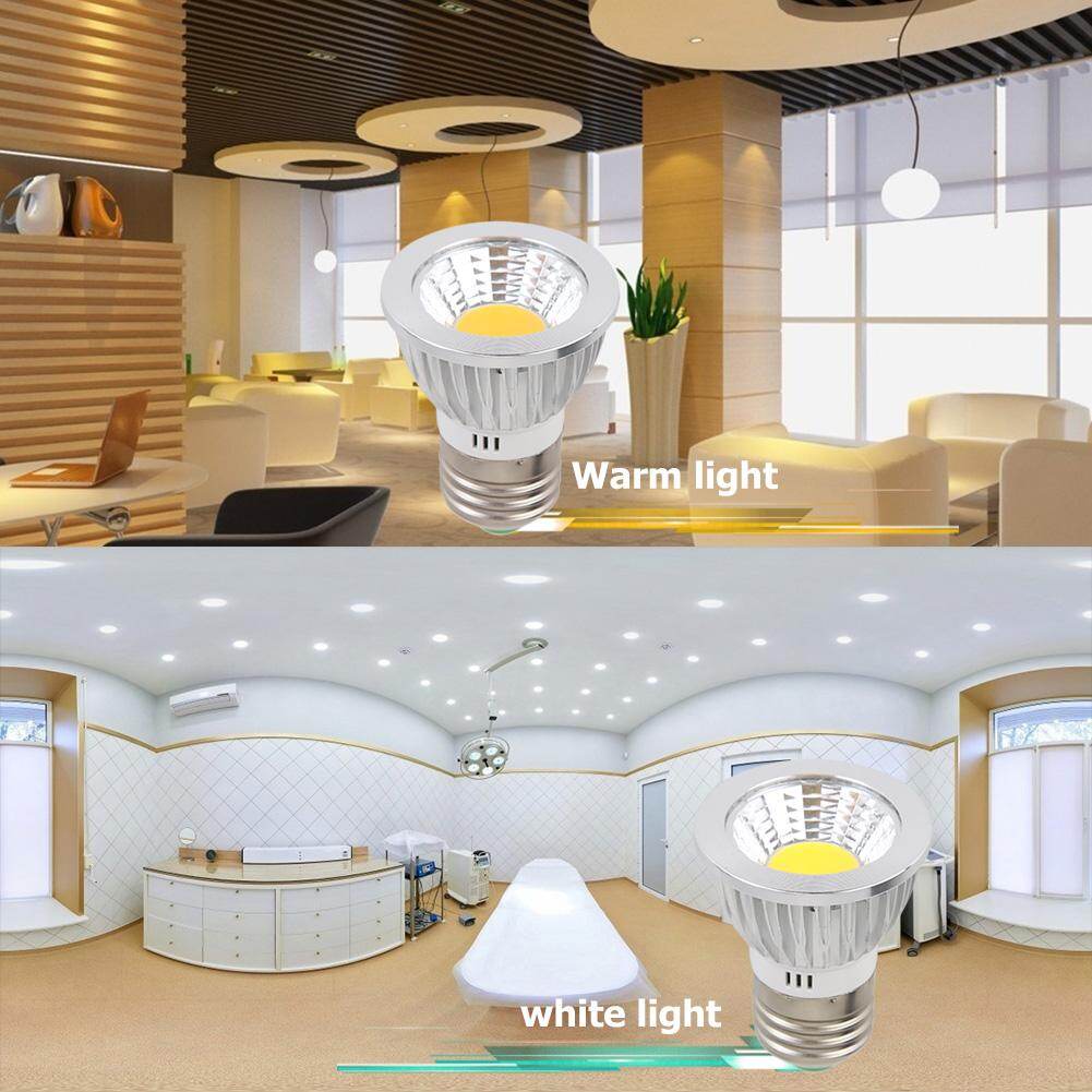 COB Spotlight 9W led Lights E27 AC 85-265V Bulb Lamp Decor Warm Cool White
