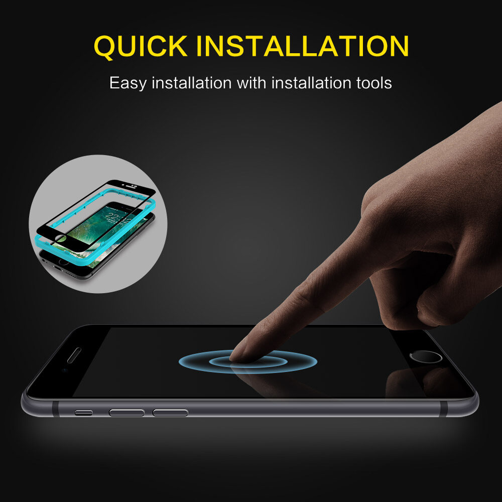 Kính Cường Lực SmartDevil Cho IPhone7 iPhone 8Plus 6S Toàn Màn Hình Bảo Hiểm Toàn Màn Hình 7Plus Vỏ Bọc Toàn Bộ IPhone6 Tất Cả Kính 8P Chống Ánh Sáng Xanh 6 Phim Điện Thoại Di Động 6Splus Bảo Vệ Phim 8P 4.7 Inch