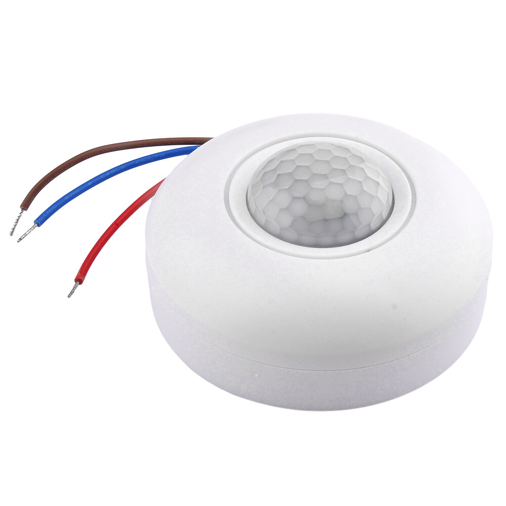 FocusAi Ceiling Mount Motion Sensor 360 Motion Sensor 85V-265V Occupancy Sensor Switch for Ceiling Motion Sensor Light Switch