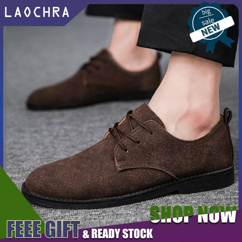 suede leather oxford shoes