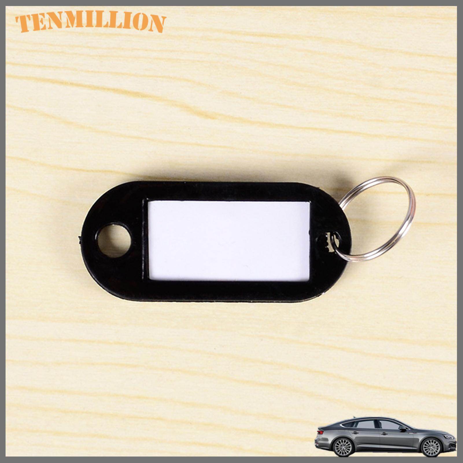 20 Chiếc Thẻ Chìa Khóa Có Thể Tháo Rời Với Cửa Sổ PP Ngăn Ngừa Thiếu Thẻ Nhận Dạng Chìa Khóa Phụ Kiện Túi Thẻ Chìa Khóa Có