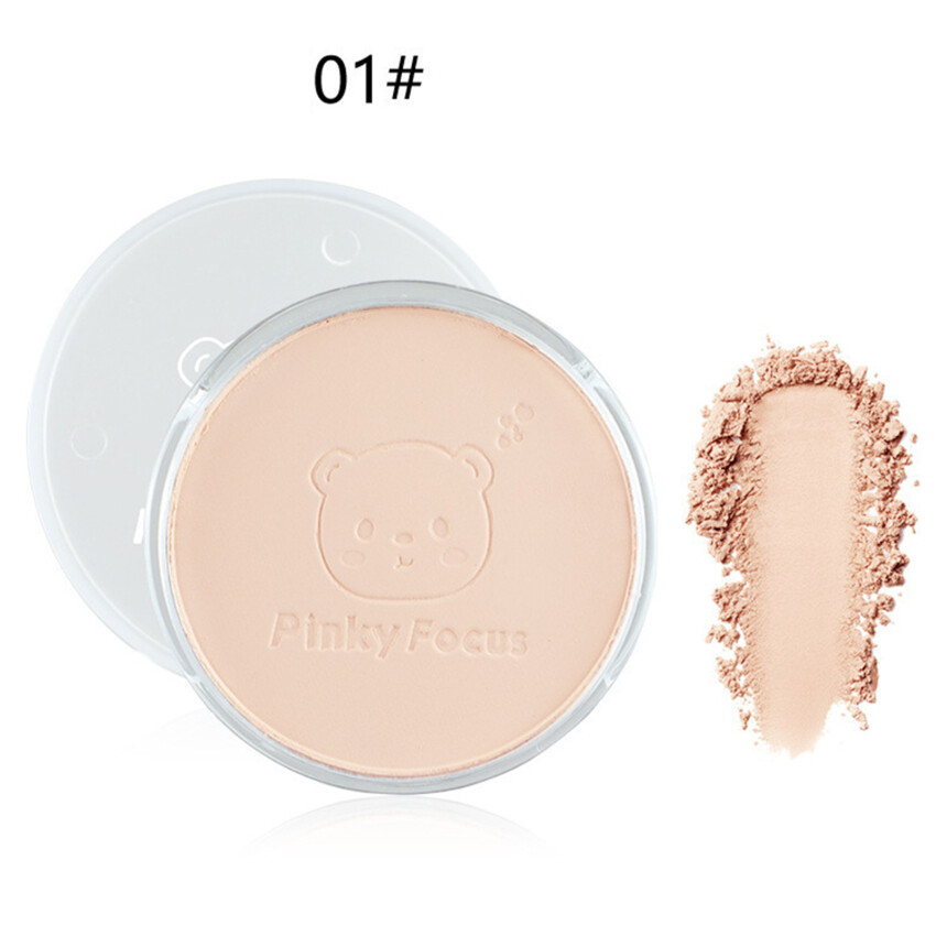 Oil Control Makeup Powder Waterproof Moisturizing Lasting Press Powder Brighten Concealer Nature Breathable Setting Loose Powder