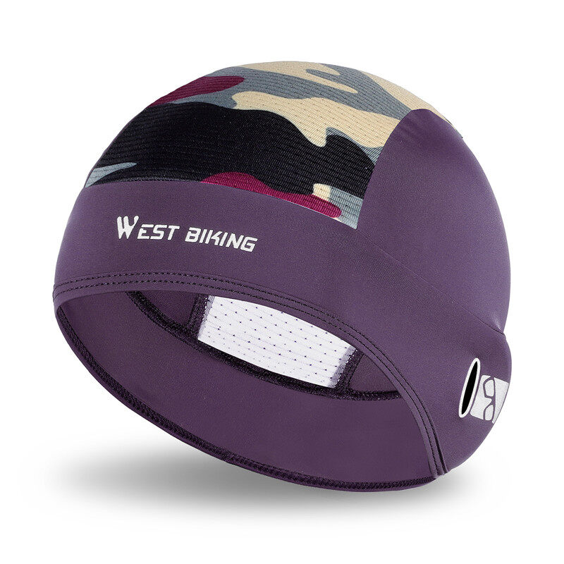 WEST BIKING Cycling Cap Men Outdoor Sports Ice Silk Cooling Bike Cap Hat Helmet Wear Sunscreen Quick Dry Running Motorcycle Balaclava Headwear