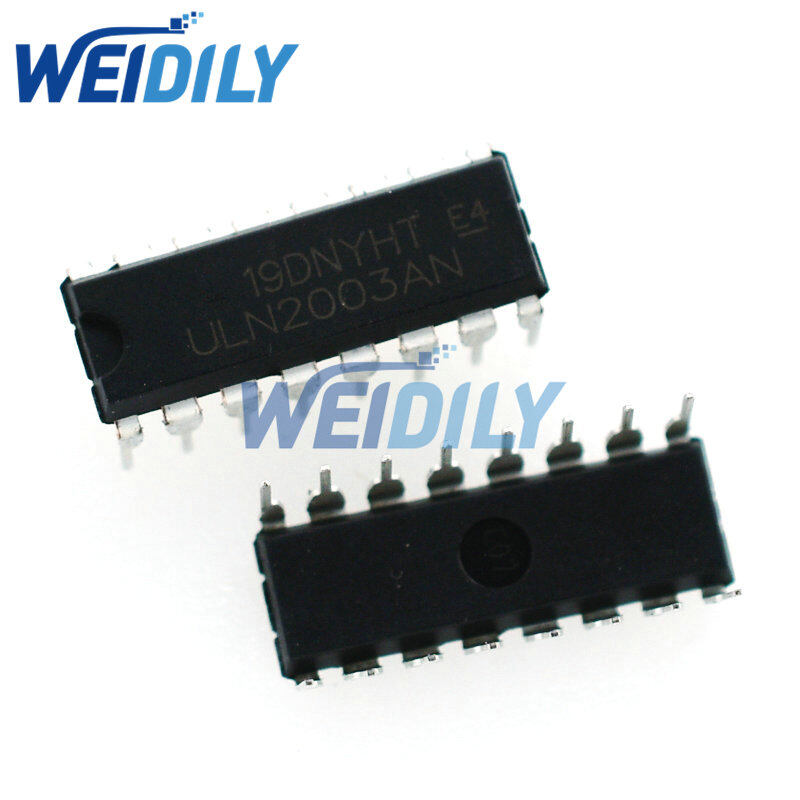 10pcs uln2803apg uln2803a uln2803 uln2803an uln2003 uln2003an l293 l293d pcf8574p dip-16 dip-18 dop-16 darlington transistors ic new