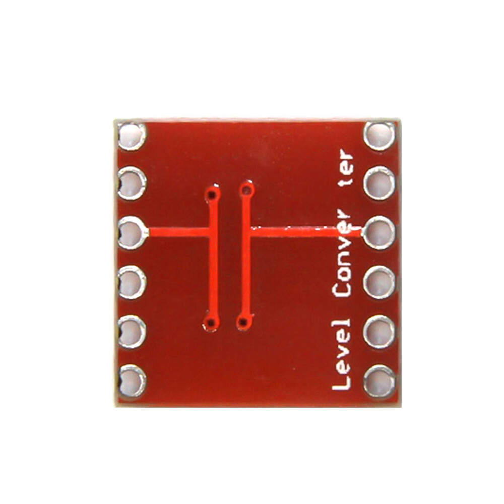 3.3V 5V 2 Channels Logic Level Converter Module TTL Bi-Directional Shifter Module with Pin Header for Arduino Raspberry Pi