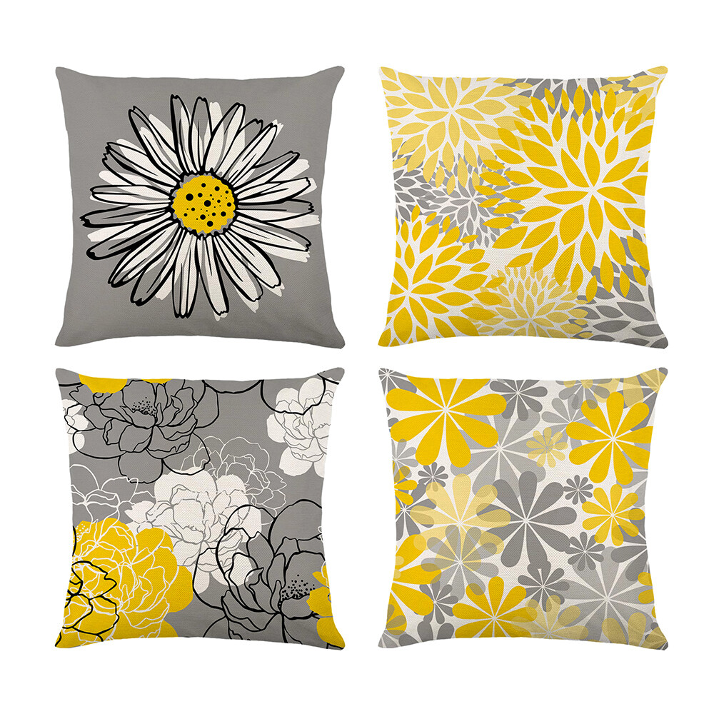 45 x 45cm Waterproof Pillowcase Throw Cushion Cover Decorative Sofa