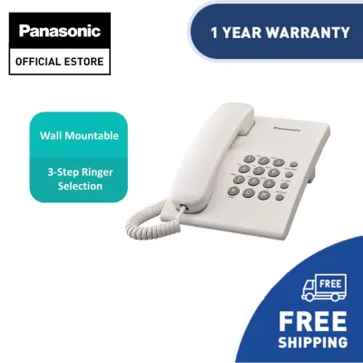Panasonic TS500 CORDED PHONE WALL MOUNTABLE KX-TS500MLB
