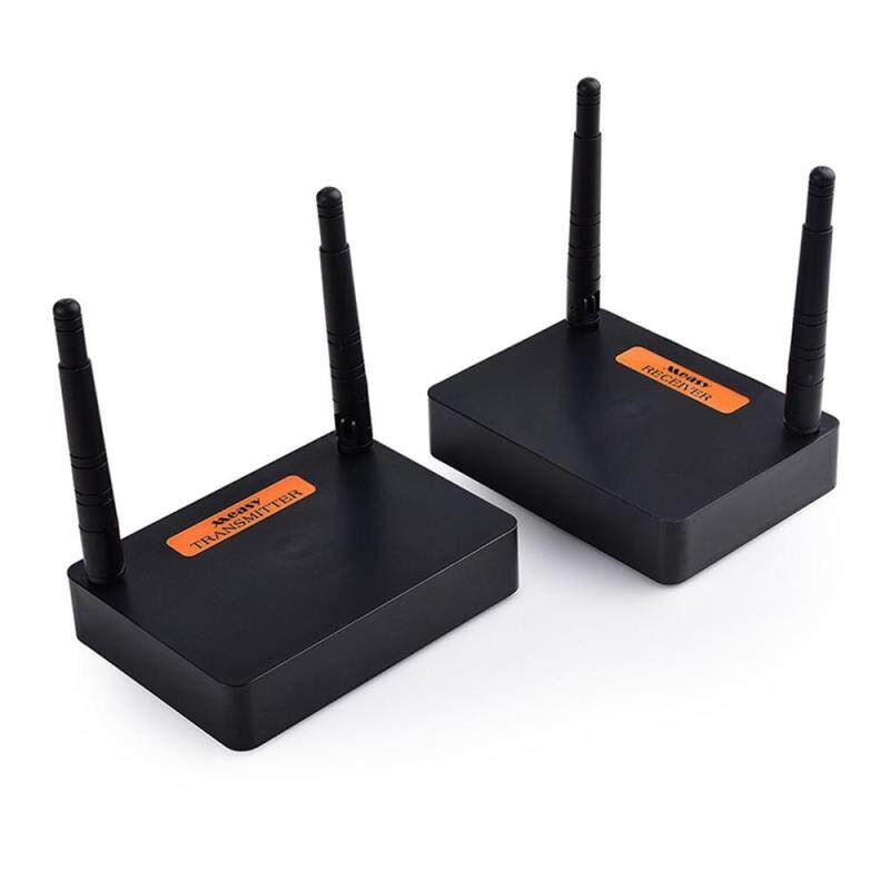 niceEshop HDMI Transmitter and Receiver,HDMI Extender,1080P@60HZ 3D Transmitter & Receiver Extender Kit,Up to 656ft,from Laptop, PC, Cable, Netflix,PS4 to HDTV/Projector Singapore