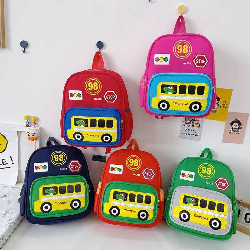 Kindergarten bag light Korean kindergarten backpack student space school bag [can not hold books]