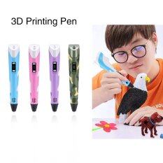 Bút In Màn Hình LCD 3D H-MENT Tự Làm Bút In 3D Nghệ Thuật Bút 3D Công Cụ Vẽ, Nhiều Màu, Dài 18.5cm