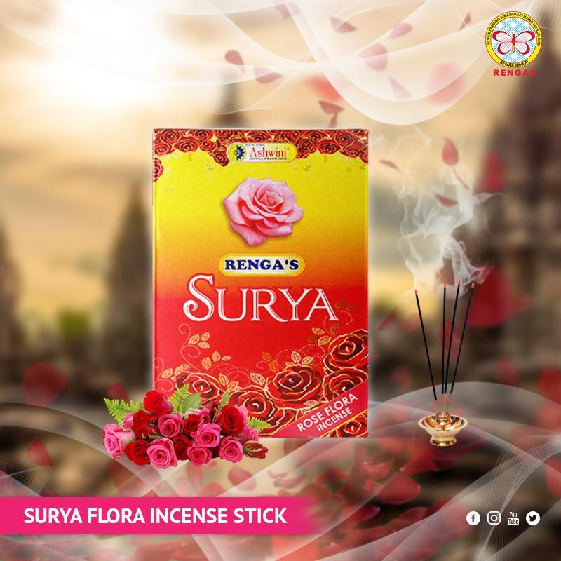 Rengas Surya Rose Flora Incense Stick Lazada