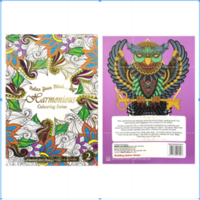 【Mind to Mind】Relax Your Mind Colouring Series - Meant for the Creative Minds (Adult Colouring Book) - Book 2 Malaysia