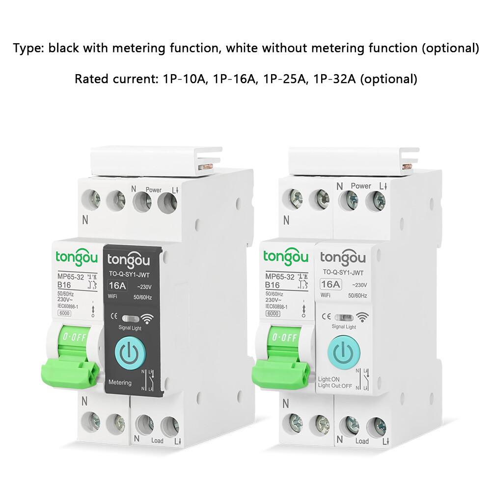 Cảm Biến Thông Minh Tuya Bộ Ngắt Mạch Thông Minh Wifi Điều Khiển Từ Xa Không Dây Điện Thoại Di Động Điều Khiển Từ Xa Ứng Dụng Xem Thiết Bị Nhà Thông Minh Chế Độ Hẹn Giờ Đếm Ngược Thời Gian Vòng Lặp Tương Thích Với Alexa Google Home Điều Khiển Bằng Giọng N