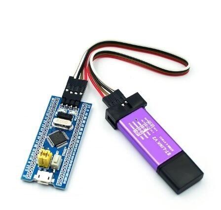 Stm32f103c8t6 stm32f401 stm32f411 ST-LINK V2 STLink Mini stm8stm32 STLink giả lập lập trình tải xuống có bìa
