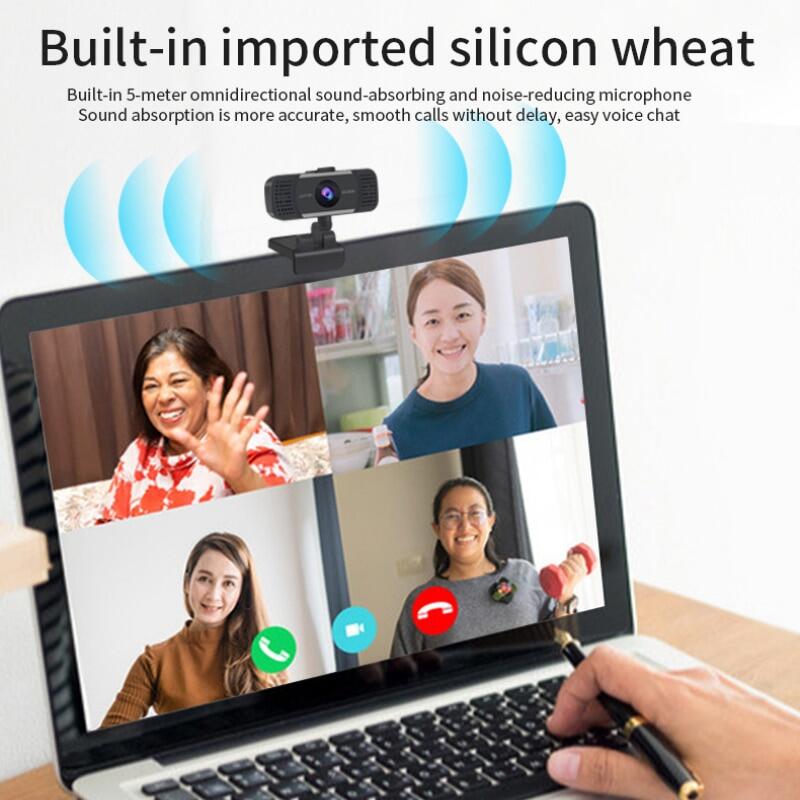 Webcam 4k Full Hd 1080p Web Camera Autofocus With Microphone Usb Web Cam For Pc Computer Mac Lap Desk Youtube Webcamera
