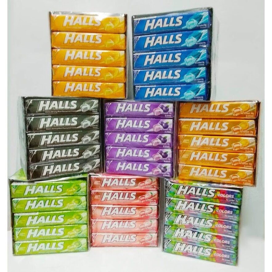 Halls Stick Candy 20 Sticks Lazada