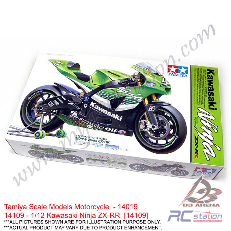 Tamiya Scale Models Motorcycle #14109 - 1/12 Kawasaki Ninja ZX-RR