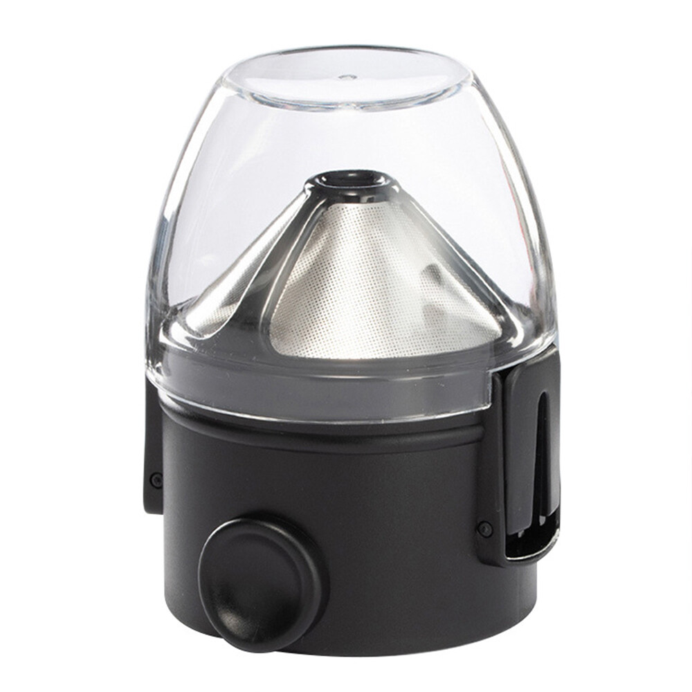 Coffee Filter Cup Telescopic Drip Coffee Filter 304 Stainless Steel Double-layer Drip Coffee Dripper Foldable Tea Infuser Mesh Paperless Portable Holder