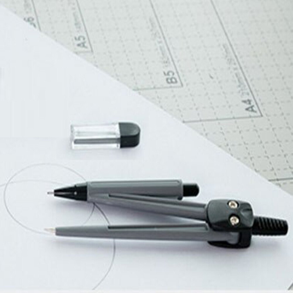 MMLUCK With Storage Box For Engineering Drawing Ruler Compass Student Supplies Stationery Math Sets Compass Ruler Kit Math Learning Tools Geometry Kit Set